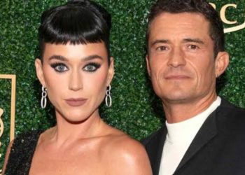 Katy Perry and Orlando Bloom (Credit: X)