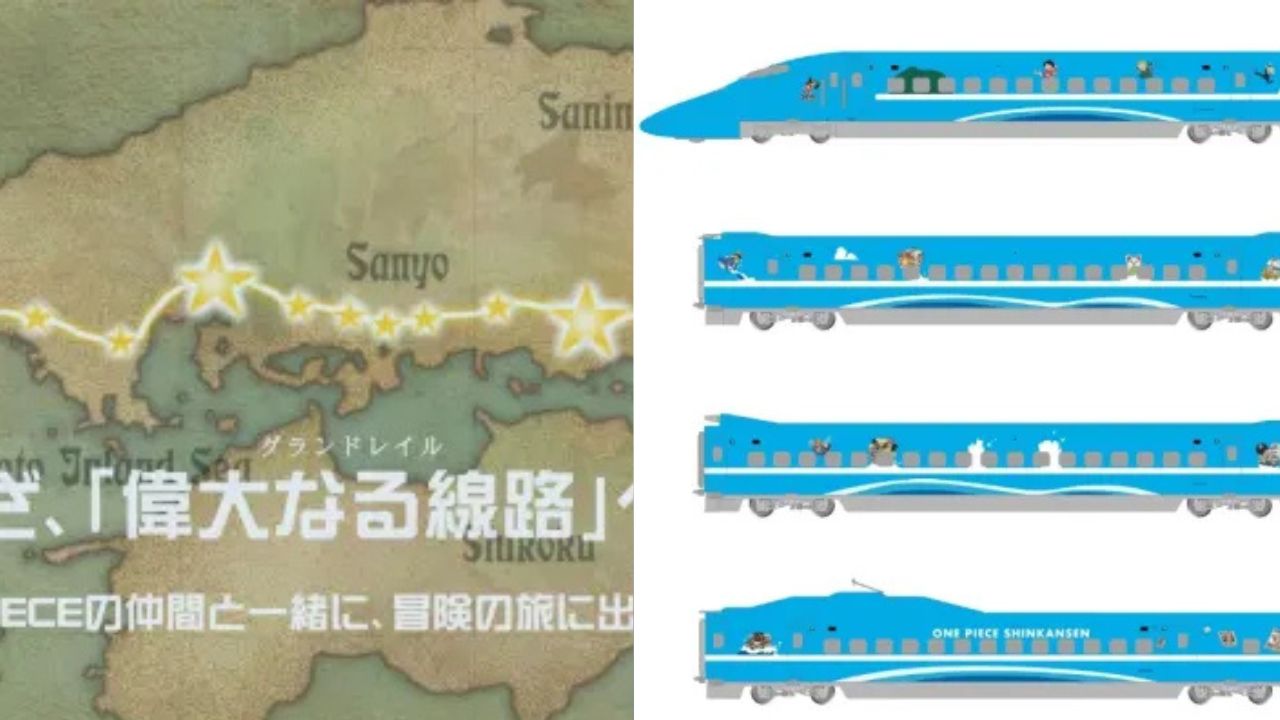 One Piece-Themed Shinkansen to Launch Ahead of Osaka Expo