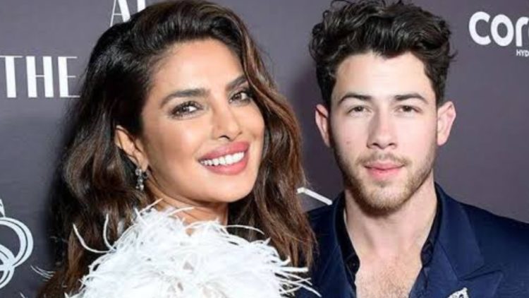 Priyanka Chopra and her husband, Nick Jonas (Credit: X)