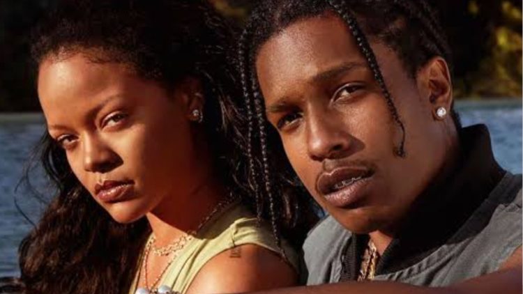 Rihanna and A$AP Rocky (Credit: Pinterest)