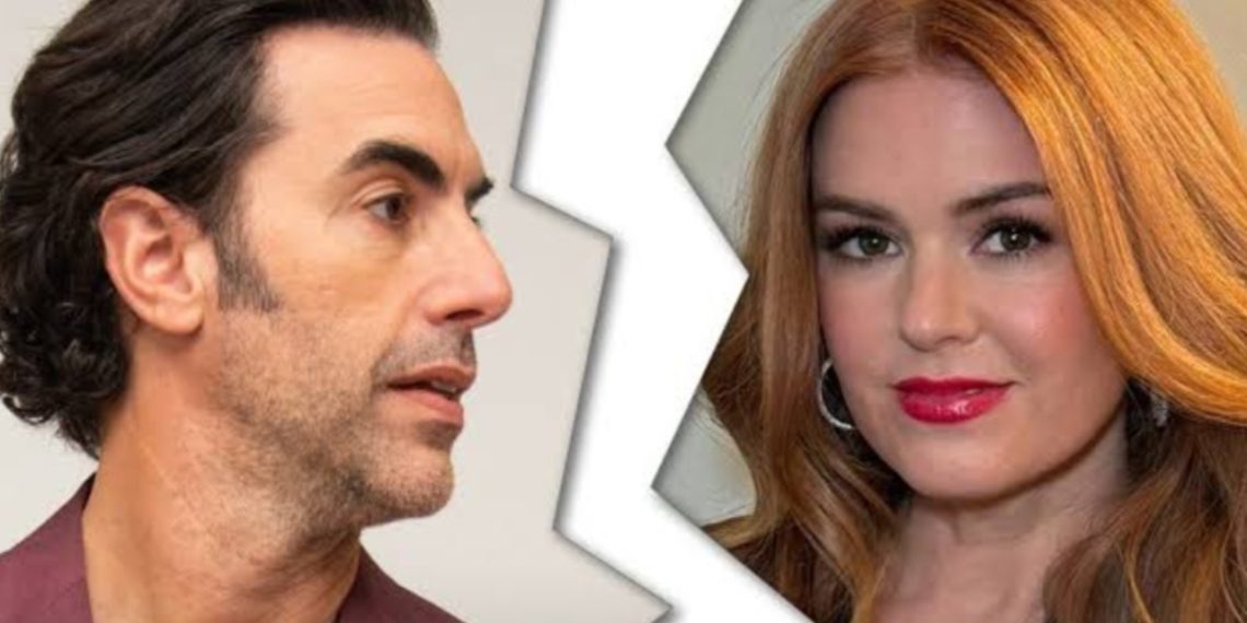 Sacha Baron Cohen and Isla Fisher (Credit: Pinterest)