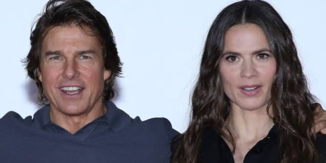 Hayley Atwell and Tom Cruise (Credit: Pinterest)