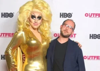 Trixie Mattel and David Silver (Image via Getty)