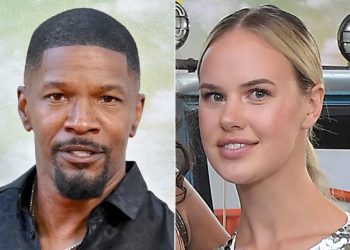 Jamie Foxx and Alyce Huckstepp (Image via Getty)