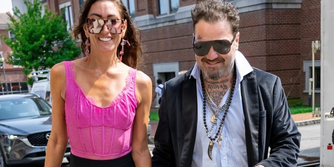 Dannii Marie and Bam Margera (Image via Getty)