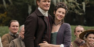 Jamie Fraser and Claire (Image via Getty)