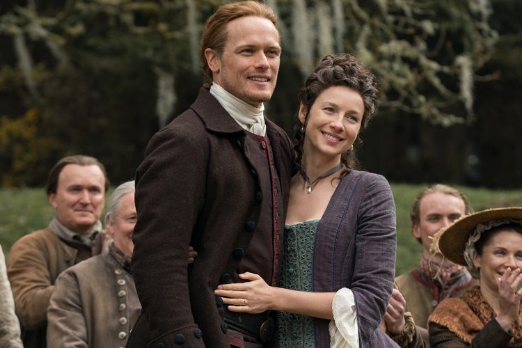 Jamie Fraser and Claire (Image via Getty)