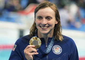 Katie Ledecky (Image via Getty)