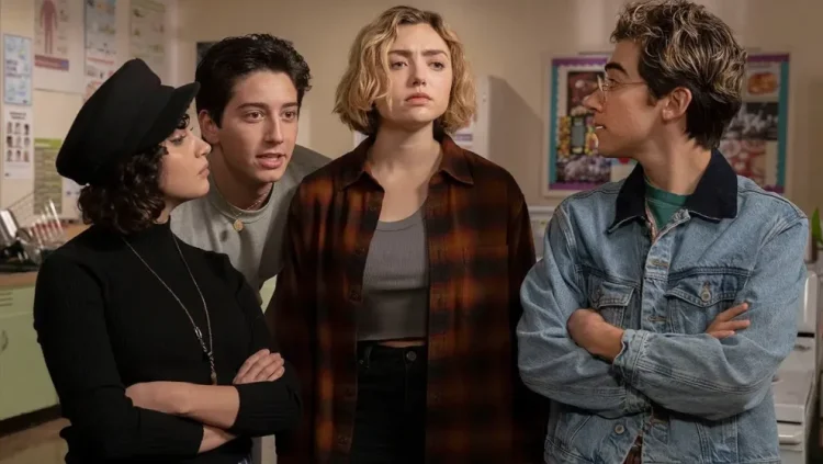 School Spirits cast (Image via Getty)