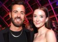 Congratulations to Justin Theroux and Nicole Brydon Bloom (Credit: YouTube)