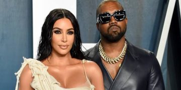 Kim Kardashian and Kanye West (Credit: YouTube)