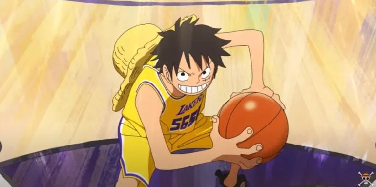 Luffy Takes Over the NBA! Special One Piece Animation Premieres During Lakers Game