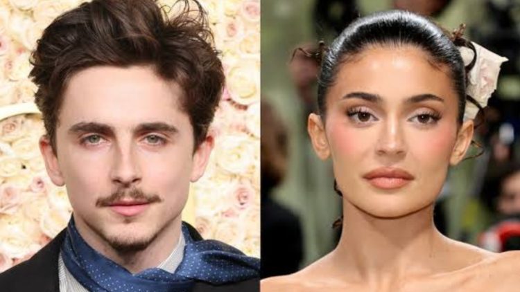 Timothée Chalamet and Kylie Jenner (Credit: Pinterest)