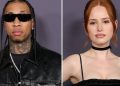 Tyga and Madelaine Petsch (Credit: Pinterest)