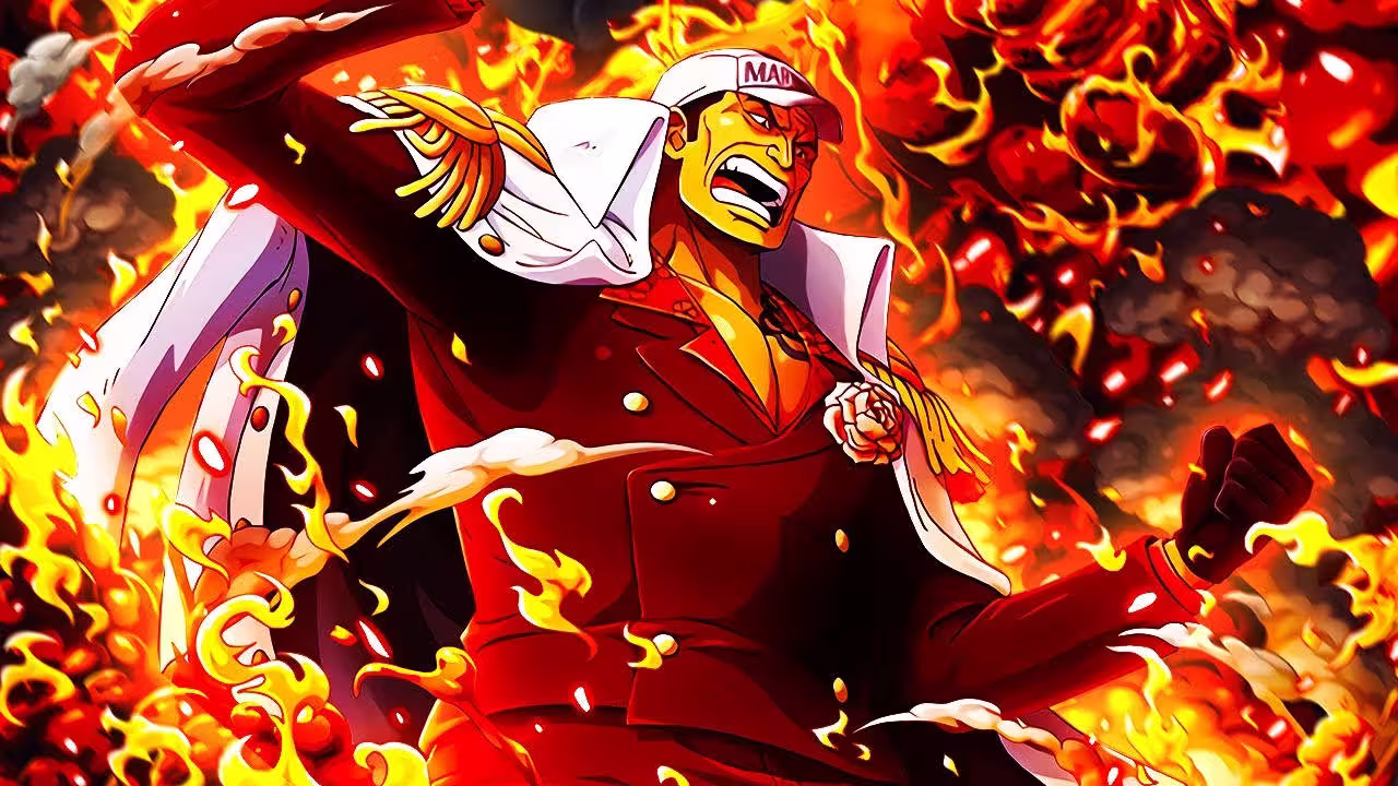 Akainu Sakazuki from Top 30 Strongest Characters in One Piece