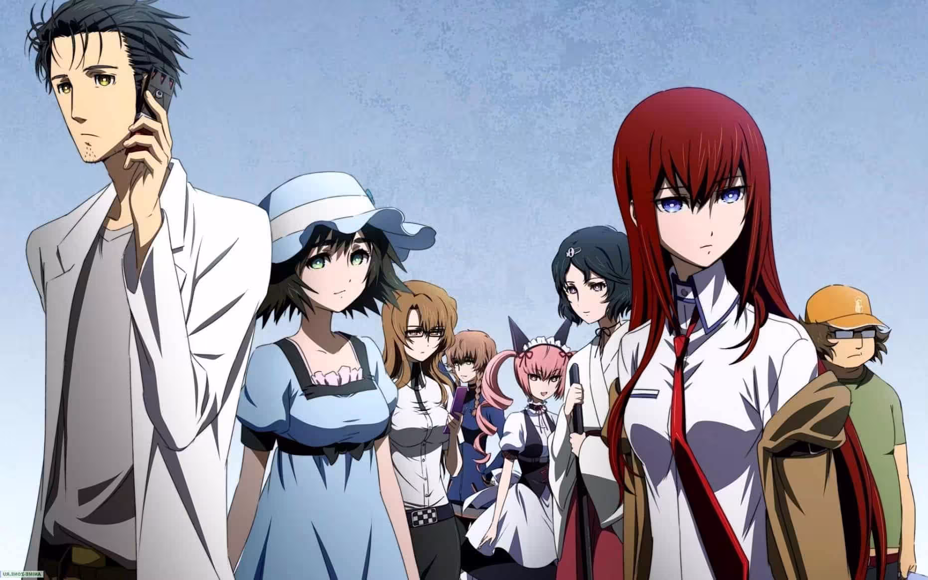 SteinsGate from Top 10 Best Anime Series to Binge-Watch in One Day