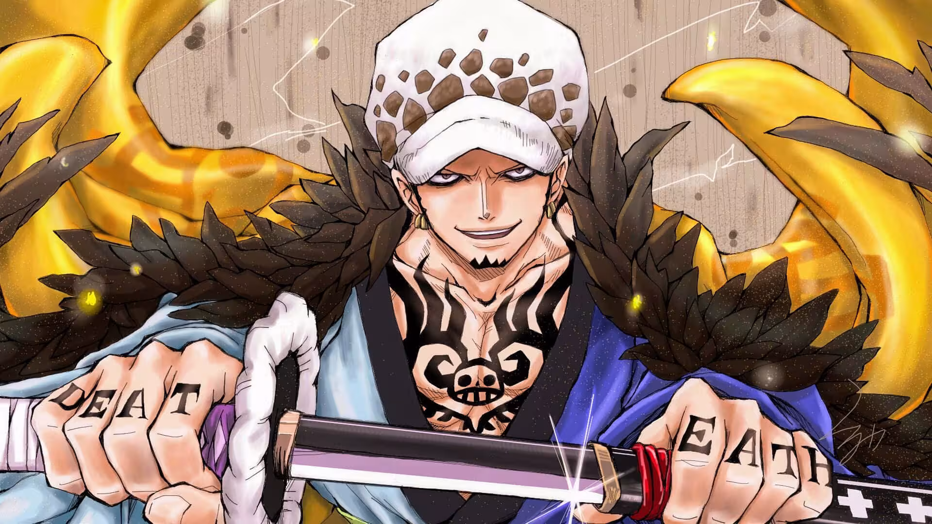 Trafalgar Law from Top 30 Strongest Characters in One Piece