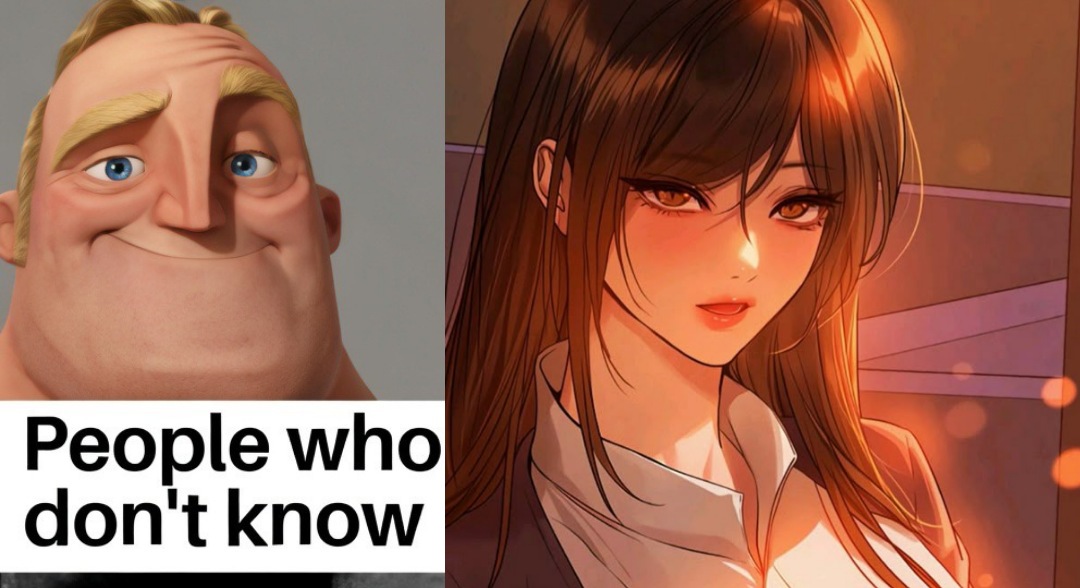 Noona meme from 12 Must-Watch Anime to Cheer-Up Your Mood on Low Days