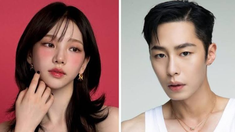 Lee Jae Wook and aespa's Karina (Credit: Pinterest)