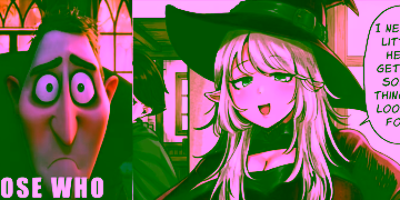 Witch meme from 10 Anime With Unbelievably Strong Protagonists That Still Keep You Hooked