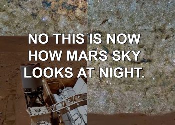 MARS-NIGHT-SKY - Fact Check: Viral 'Mars Night Sky' Image Is Fake - Here’s What Mars Really Looks Like at Night