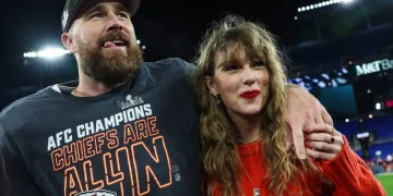 Taylor Swift and Travis Kelce