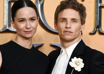 Tom Felton and Katherine Waterston