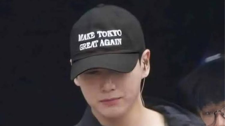 Yrg(8) - Jungkook Sparks Controversy with “Make Tokyo Great Again” Hat