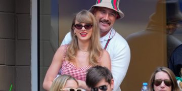 Taylor Swift and Travis Kelce