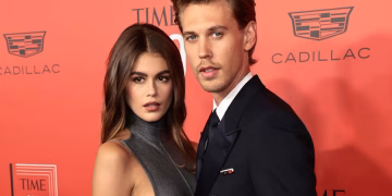 Kaia Gerber and Austin Butler