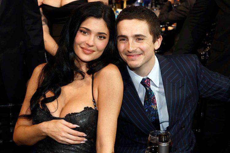 Timothée Chalamet and Kylie Jenner