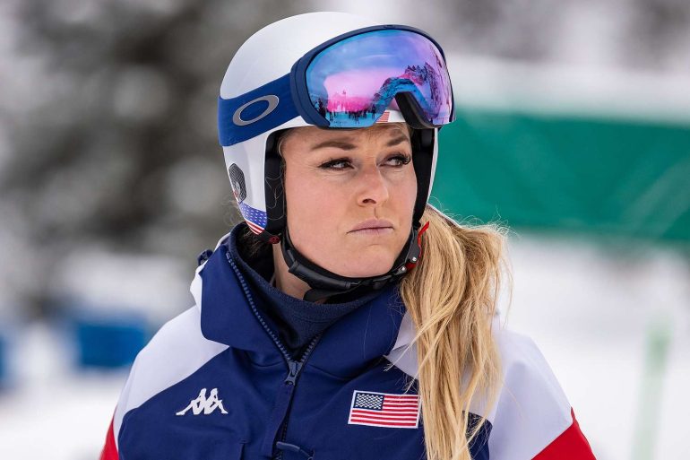Lindsey Vonn (Credit: BBC)