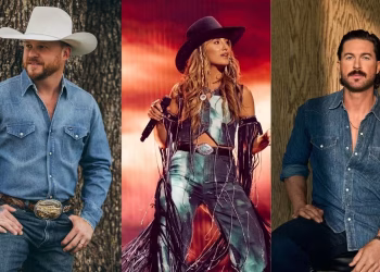 Cody Johnson Lainey Wilson and Riley Green