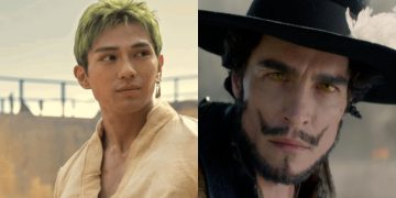 One Piece Zoro and Mihawk