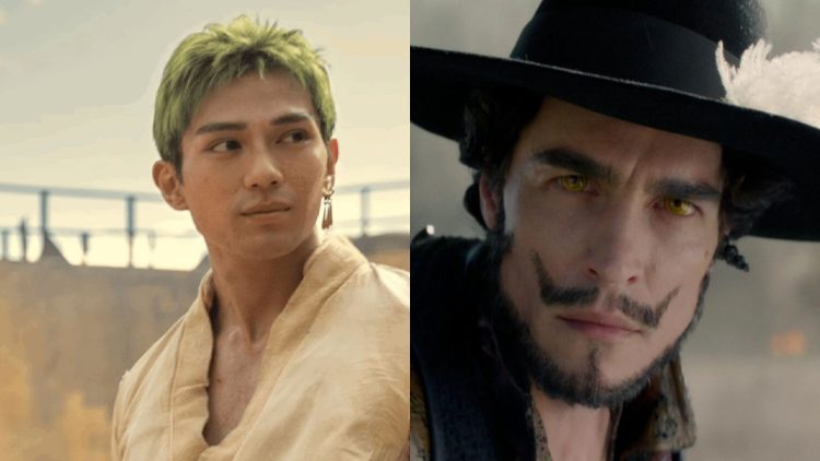 One Piece Zoro and Mihawk