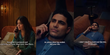 Rashmika and Shubman Crunchyroll Brand Film1