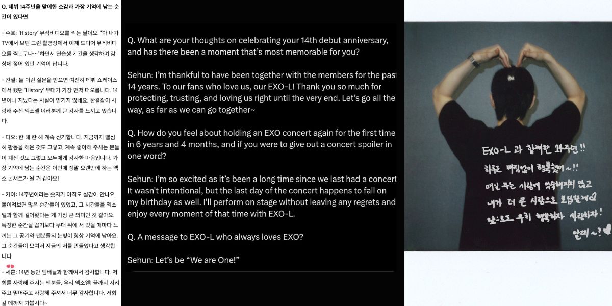 1 26 from EXO Marks 14 YEARS With Gratitude, Reflection, And A Long-Awaited Reunion