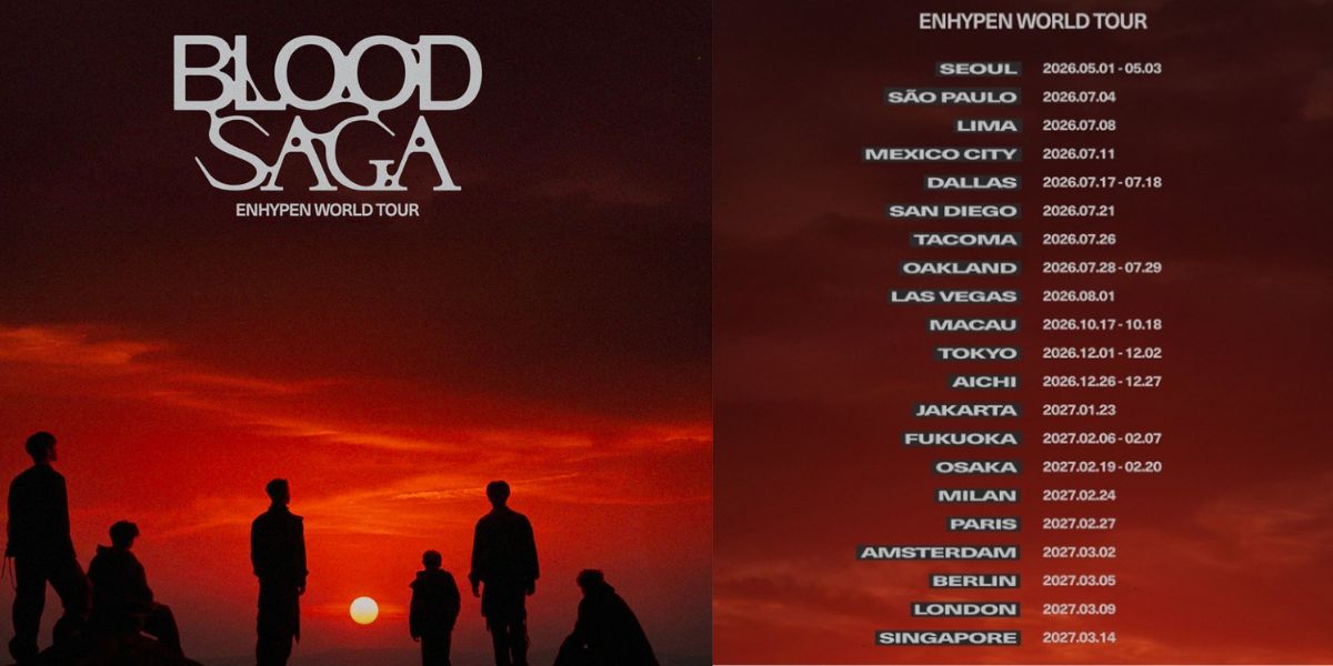 1 39 from ENHYPEN Ignites "BLOOD SAGA" World Tour With Sold-Out Seoul Kickoff