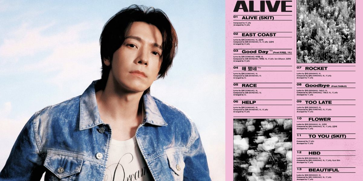 2 22 from Super Junior’s Donghae Sets First Solo Album "ALIVE" For April 20