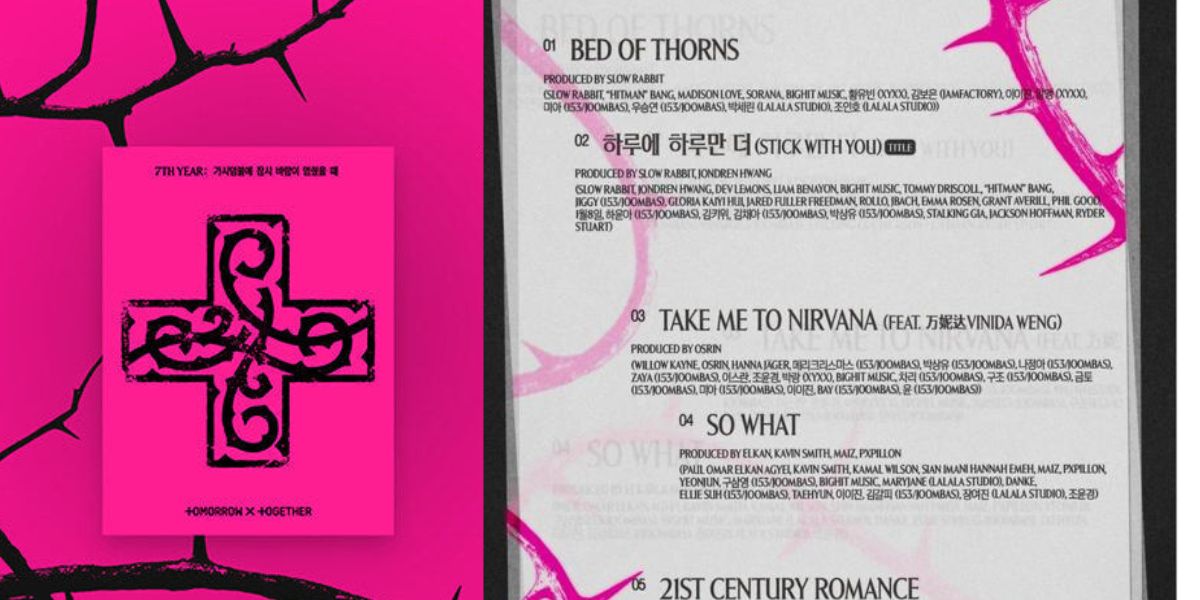 2 8 from TXT Drops Track list For Their 7th Year Anniversary Album