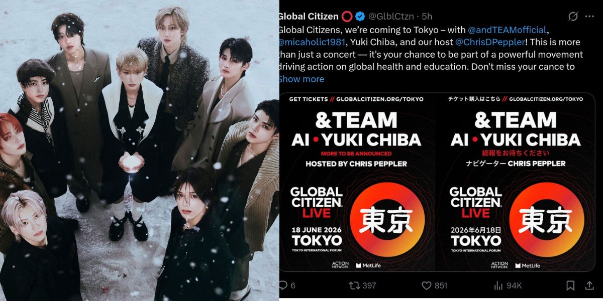3 14 from &TEAM Takes Center Stage As Tokyo Hosts Its First Global Citizen Live