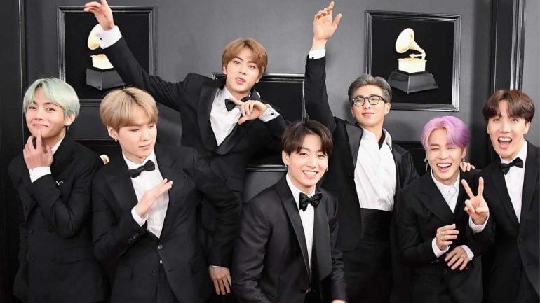 IMG COM from BTS Conquers France With ARIRANG Securing Platinum in Record Time