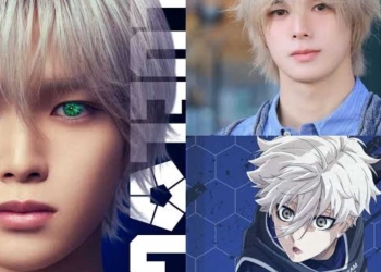 Gisy9q97suoqspic16 from &TEAM's K to Star as Nagi Seishiro in "Blue Lock" Live-Action Film