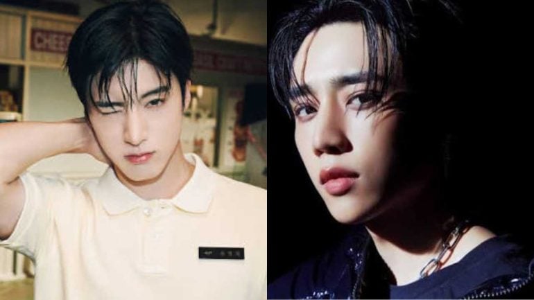 Hjvs6 from The Boyz Members Eric and Sunwoo Bridge a Seven-Year Gap with Former Groupmate Hwall