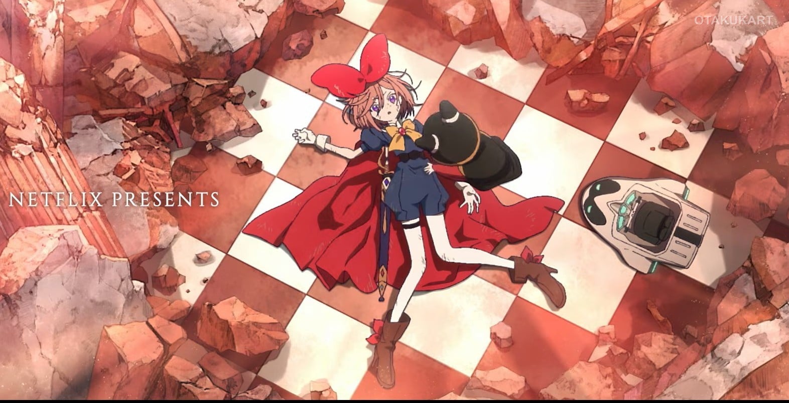 THE RIBBON HERO Anime Film Sets August 8 Netflix Release With First Trailer and Key Art Reveal