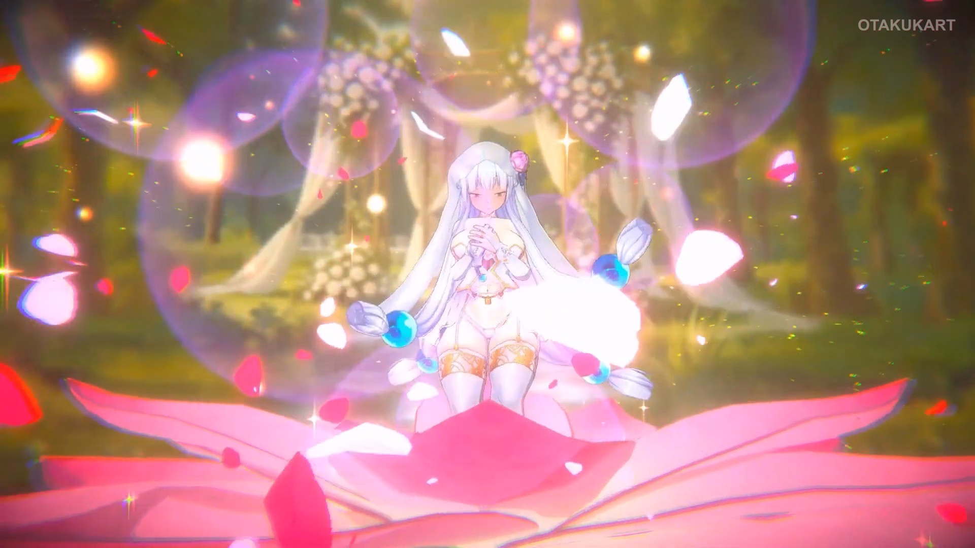 A still from Taimanin Squad Wedding Event trailer