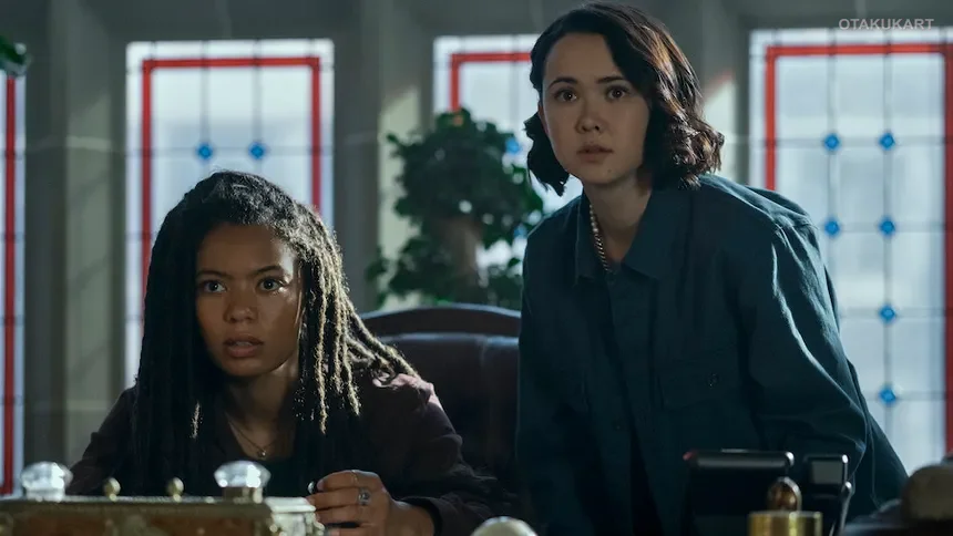 Marie Moreau and Jordan Li in Gen V