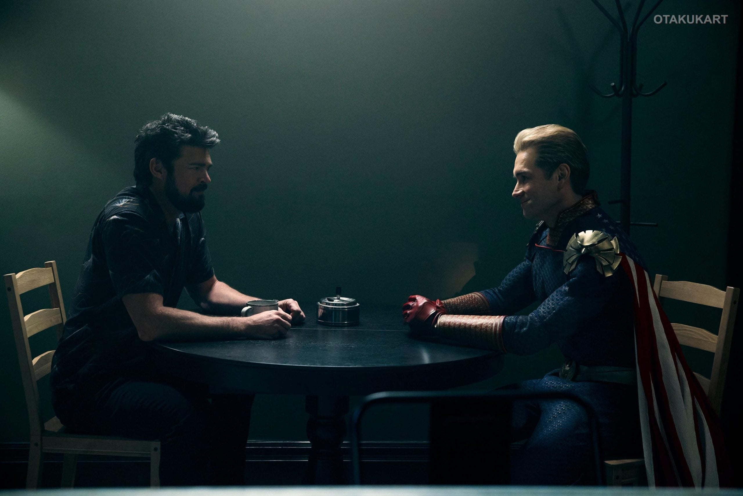 Butcher and Homelander in The Boys season 3