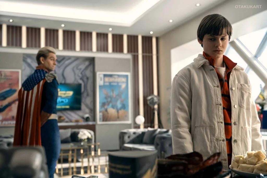Homelander and Ryan in The Boys