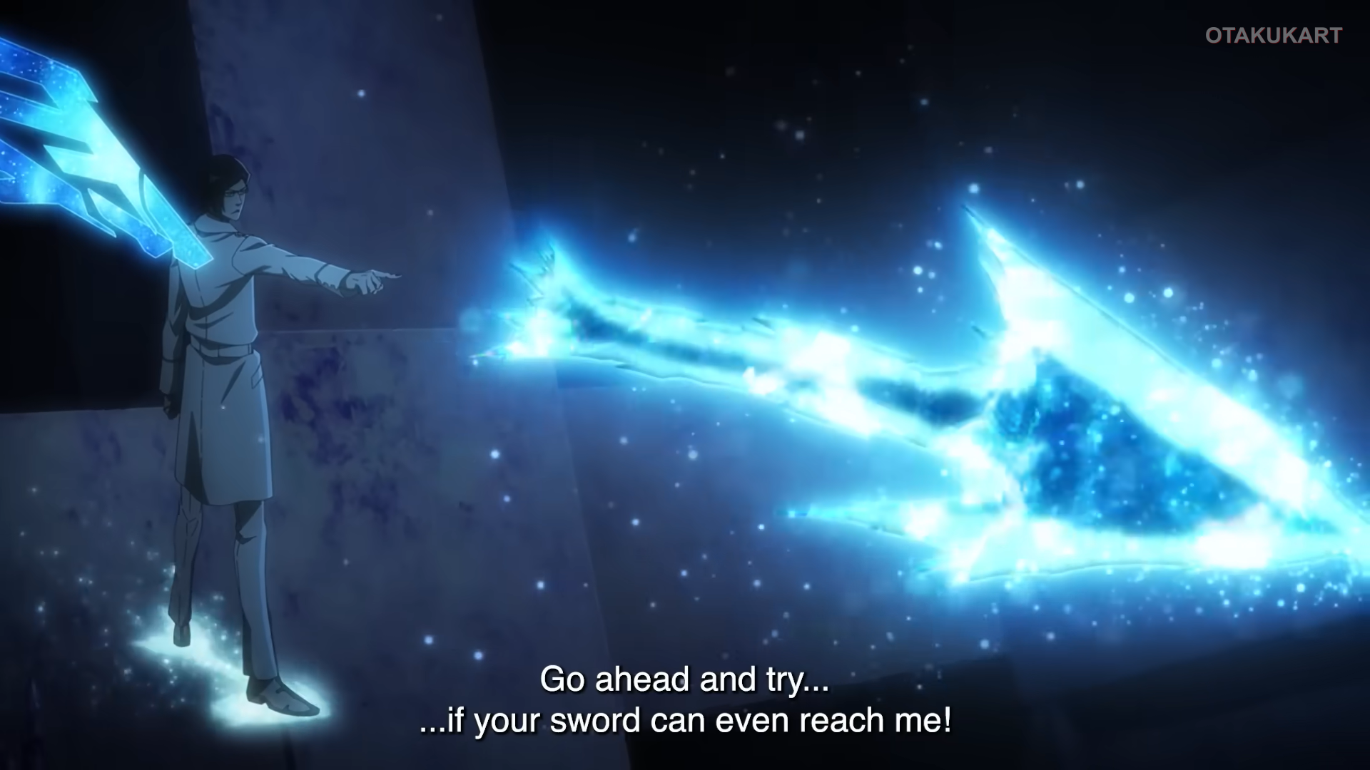 Uryū Ishida Using Quincy Arrow from Bleach Thousand-Year Blood War 